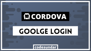 cordova-google-login-tutorial